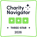 Charity Navigator 3-Star rating 2026