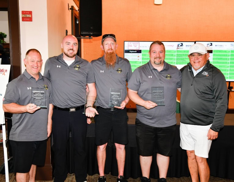 1st Place Team, Highlands Course