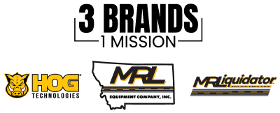 3 brands: HOG, MRL, MRLiquidator combined logo